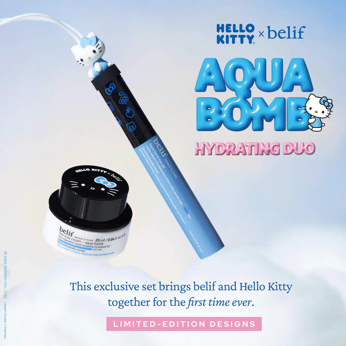 Pre-orden: belif | Aqua Bomb Hydrating Eye & Moisturizer Duo Set