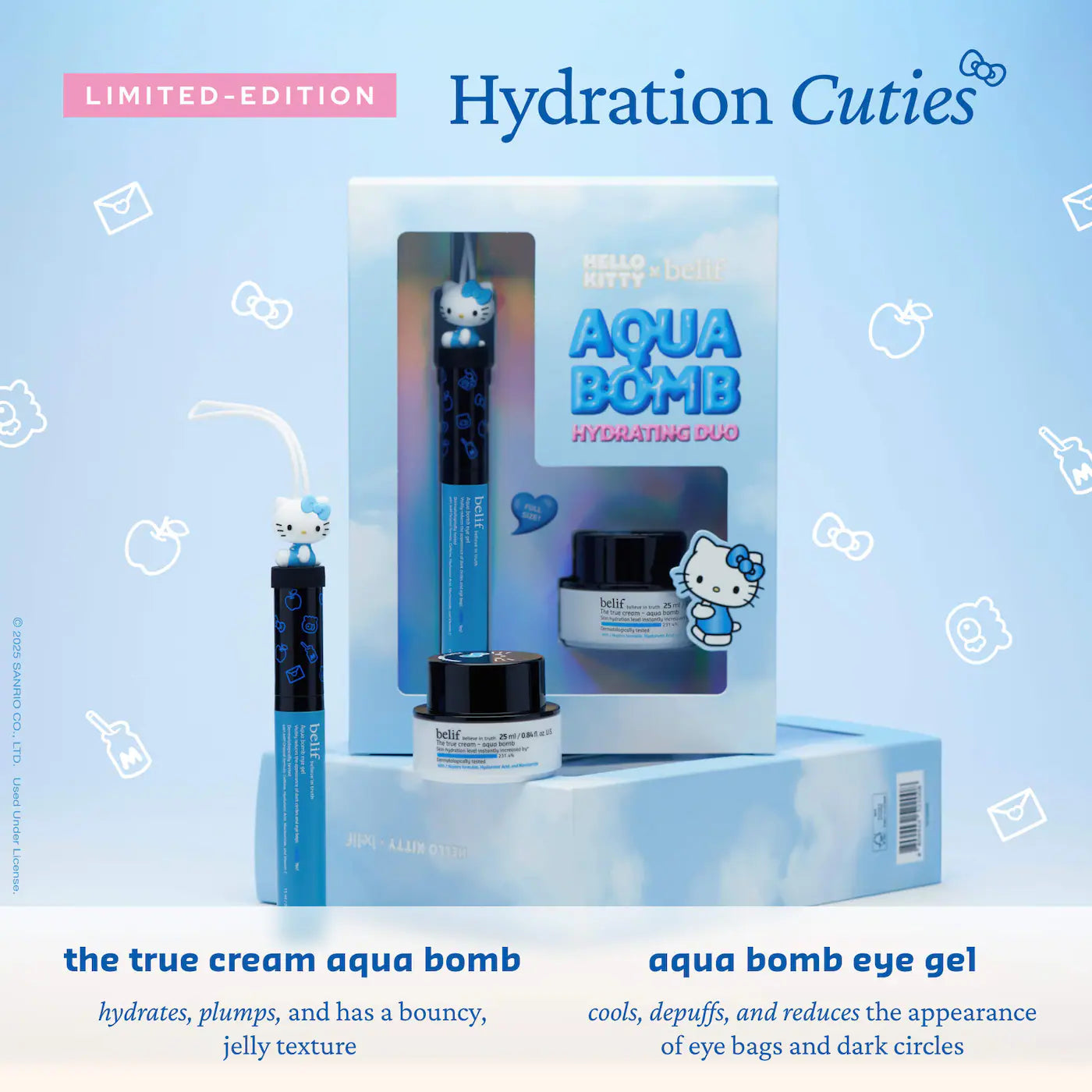 Pre-orden: belif | Aqua Bomb Hydrating Eye & Moisturizer Duo Set