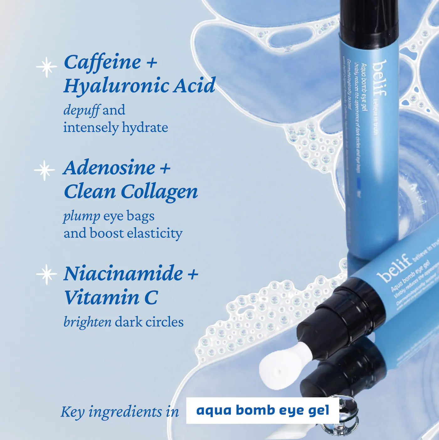 Pre-orden: belif | Aqua Bomb Hydrating Eye & Moisturizer Duo Set
