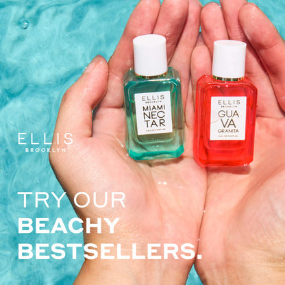 Pre-orden: Ellis Brooklyn | BEACH CLUB Fragrance Mini Duo with Pink Pineapple and Guava Perfume Gift Set