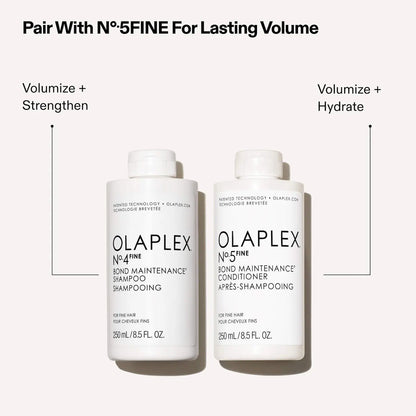 Pre-order: Olaplex | No.4Fine Bond Maintenance Shampoo & No.5Fine Bond Maintenance Conditioner Duo