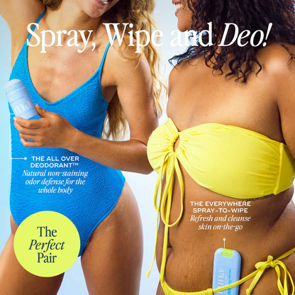 Pre-orden: Luna Daily | The Everywhere Spray-to-Wipe 30ml - Cooling Water Lily + Fresh Citrus