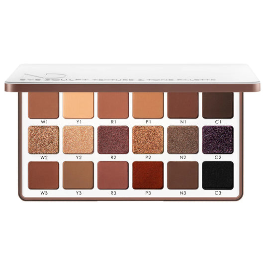 Pre-orden: NATASHA DENONA | Eye Sculpt Texture & Tone Eyeshadow Palette | Dramatic