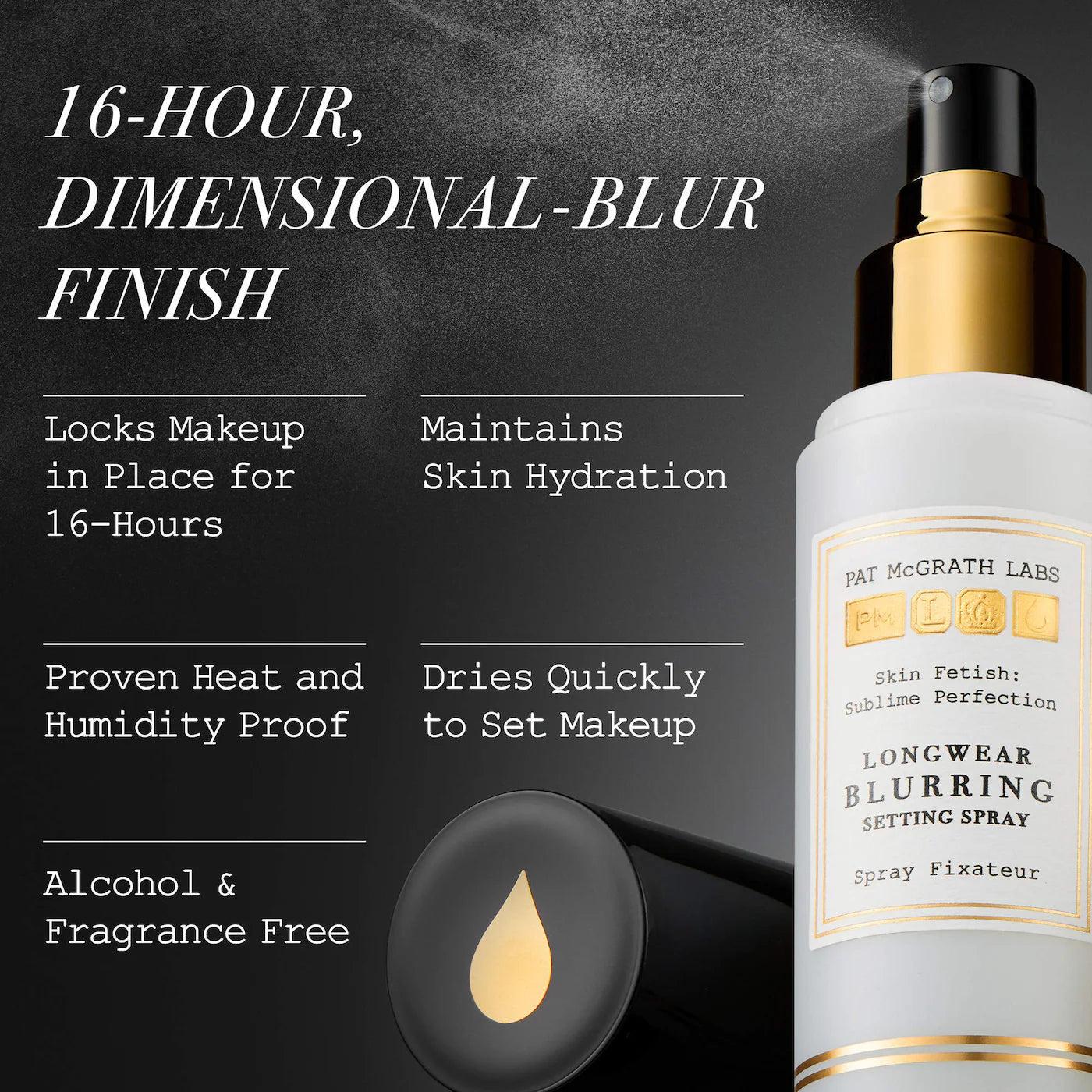 Pre-orden:  PAT McGRATH LABS | Skin Fetish: Sublime Perfection Longwear Blurring Setting Spray