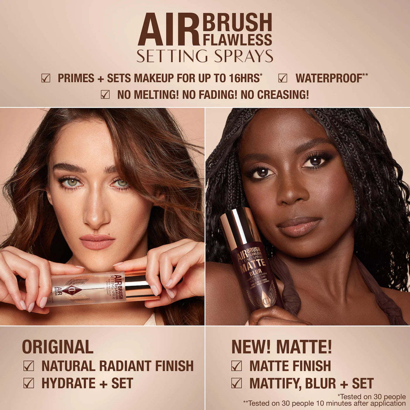 Pre-orden: Charlotte Tilbury | Airbrush Flawless Matte Blurring & Waterproof Setting Spray