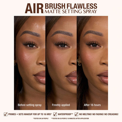 Pre-orden: Charlotte Tilbury | Airbrush Flawless Matte Blurring & Waterproof Setting Spray