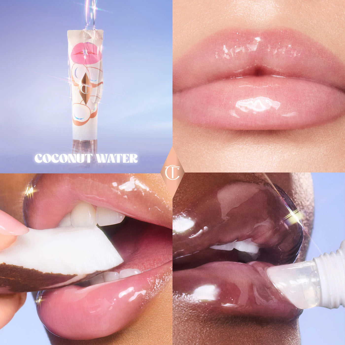 Pre-orden: Charlotte Tilbury | Unreal Lips Healthy Glow Nectar Lip Oil with Hyaluronic Acid and Vitamin E