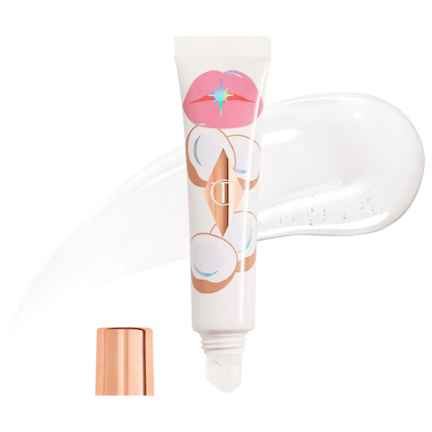 Pre-orden: Charlotte Tilbury | Unreal Lips Healthy Glow Nectar Lip Oil with Hyaluronic Acid and Vitamin E