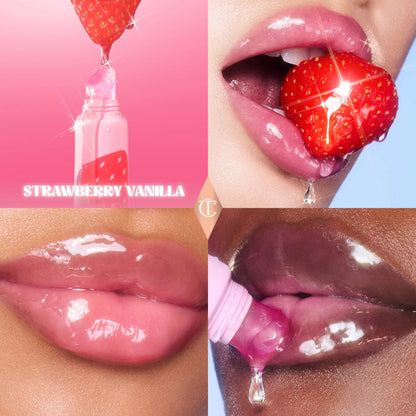 Pre-orden: Charlotte Tilbury | Unreal Lips Healthy Glow Nectar Lip Oil with Hyaluronic Acid and Vitamin E