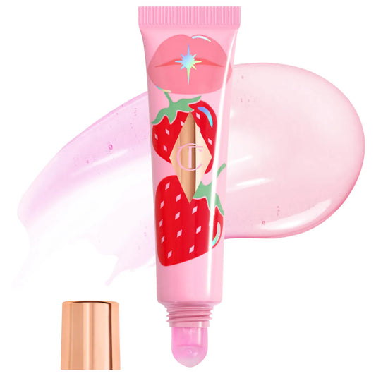 Pre-orden: Charlotte Tilbury | Unreal Lips Healthy Glow Nectar Lip Oil with Hyaluronic Acid and Vitamin E