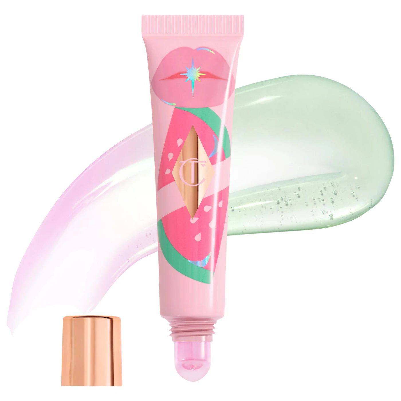 Pre-orden: Charlotte Tilbury | Unreal Lips Healthy Glow Nectar Lip Oil with Hyaluronic Acid and Vitamin E