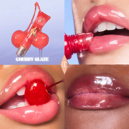 Pre-orden: Charlotte Tilbury | Unreal Lips Healthy Glow Nectar Lip Oil with Hyaluronic Acid and Vitamin E