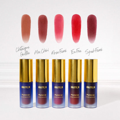 Pre-orden: VIOLETTE_FR | PLUME LIP Moisturizing Feather Matte Lip Whip