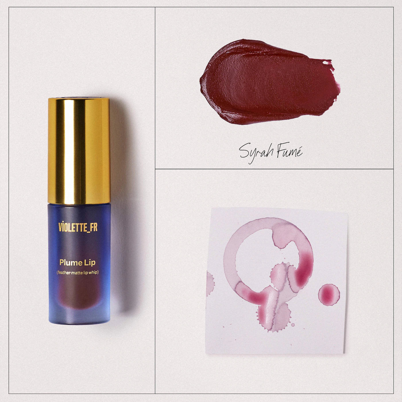 Pre-orden: VIOLETTE_FR | PLUME LIP Moisturizing Feather Matte Lip Whip