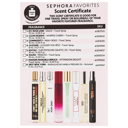 Pre-order: Sephora Favorites | Box of Treats Mini Perfume Sampler Set w/ Redeemable Voucher