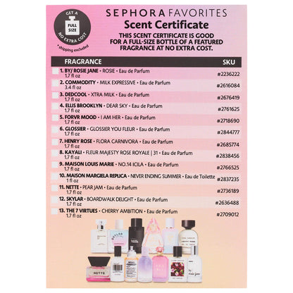 Pre-order: Sephora Favorites | Next Big Thing Perfume Sampler Set w/ Redeemable Voucher