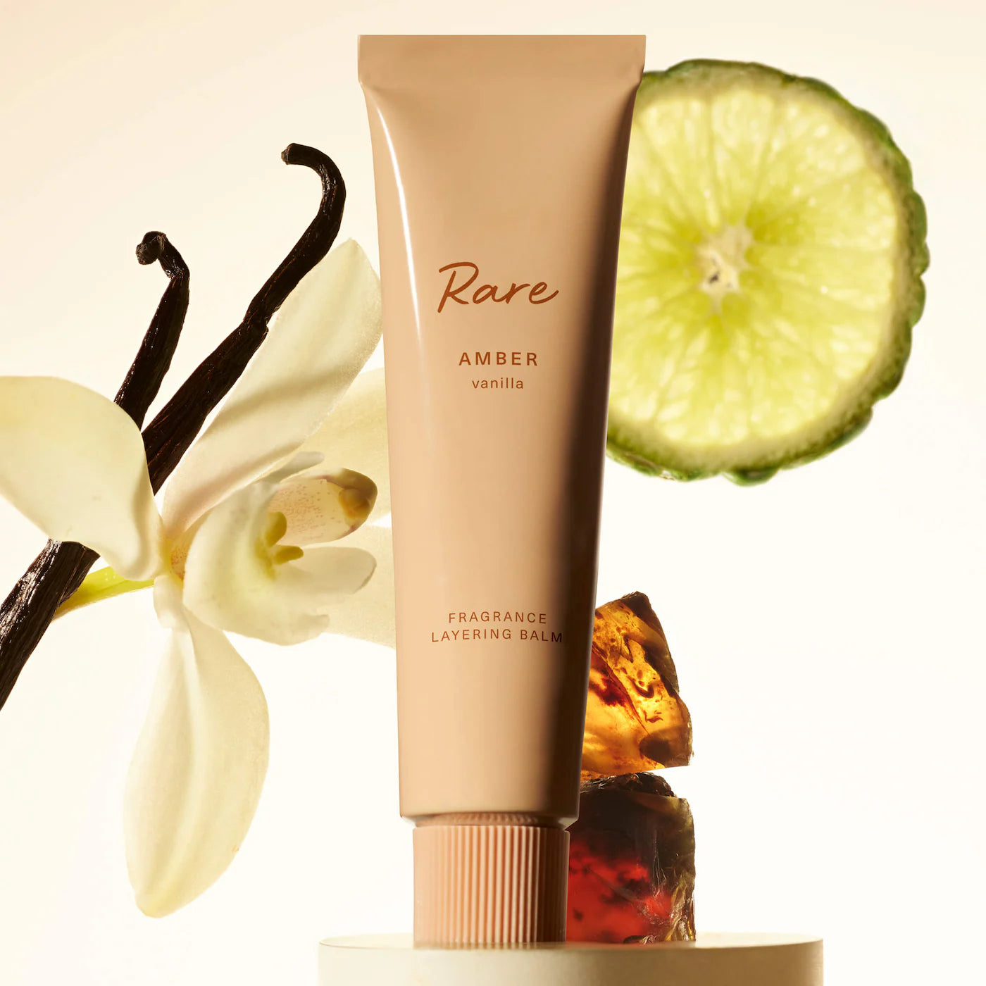 Pre-orden: Rare Beauty by Selena Gomez | Amber Vanilla Rare Fragrance Layering Balm
