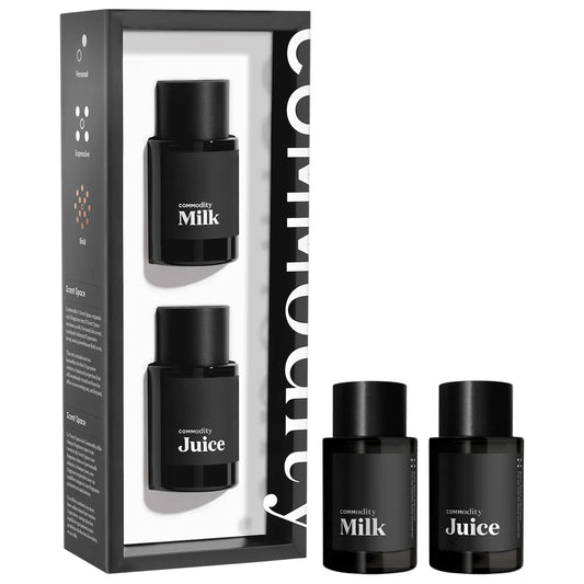 Pre-orden: Commodity | Mini Juice & Milk Expressive Eau de Parfum Fragrance Duo Set