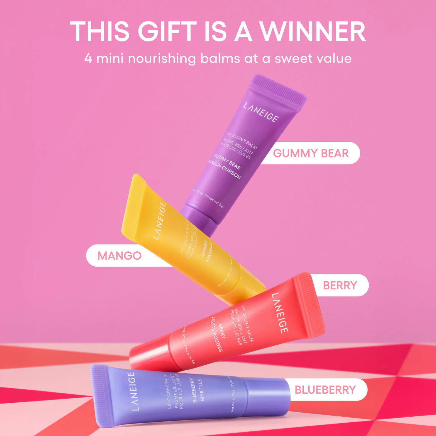 Pre-orden: LANEIGE | Glowy Lip Minis