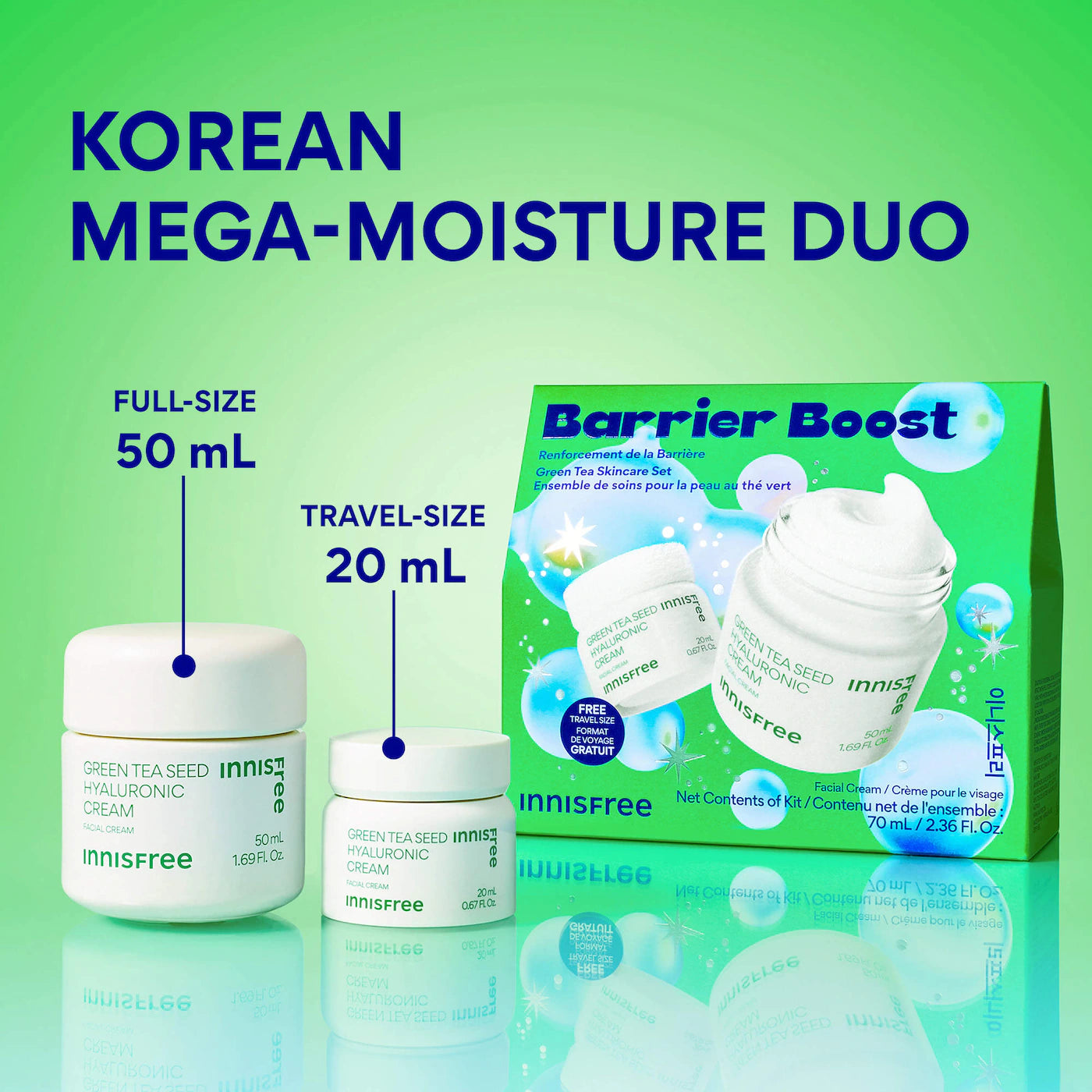 Pre-orden: innisfree | Barrier Boost Korean Moisturizer Set