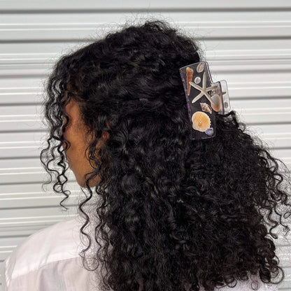 Pre-orden: Chunks | Box Hair Claw Clip in Seashell