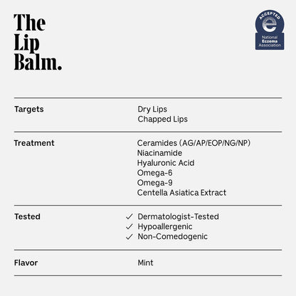 Pre-orden: Nécessaire | The Lip Balm – Instant Relief For Dry, Chapped Lips