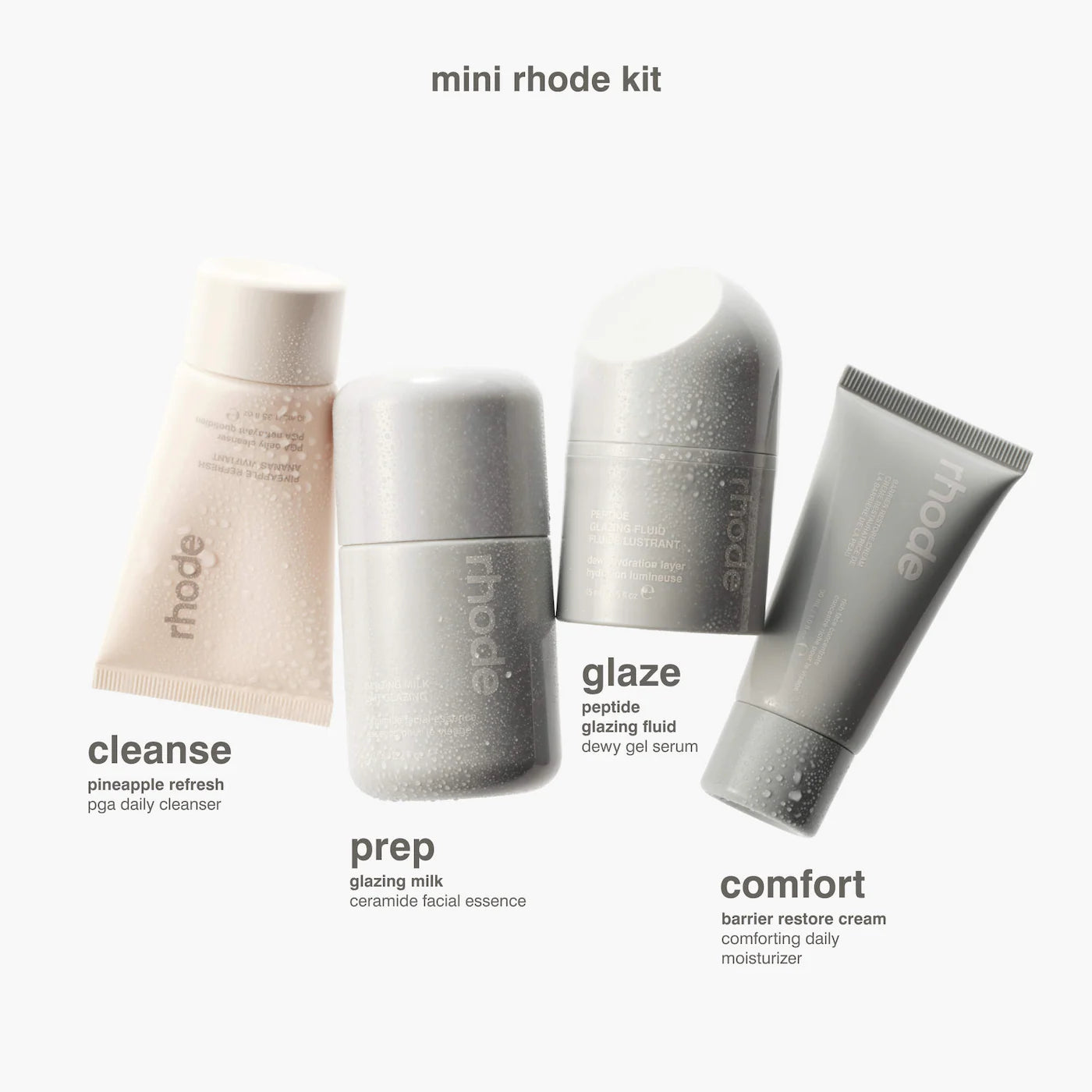 Pre-orden: rhode | Mini Rhode Kit Glazed Skincare Essentials