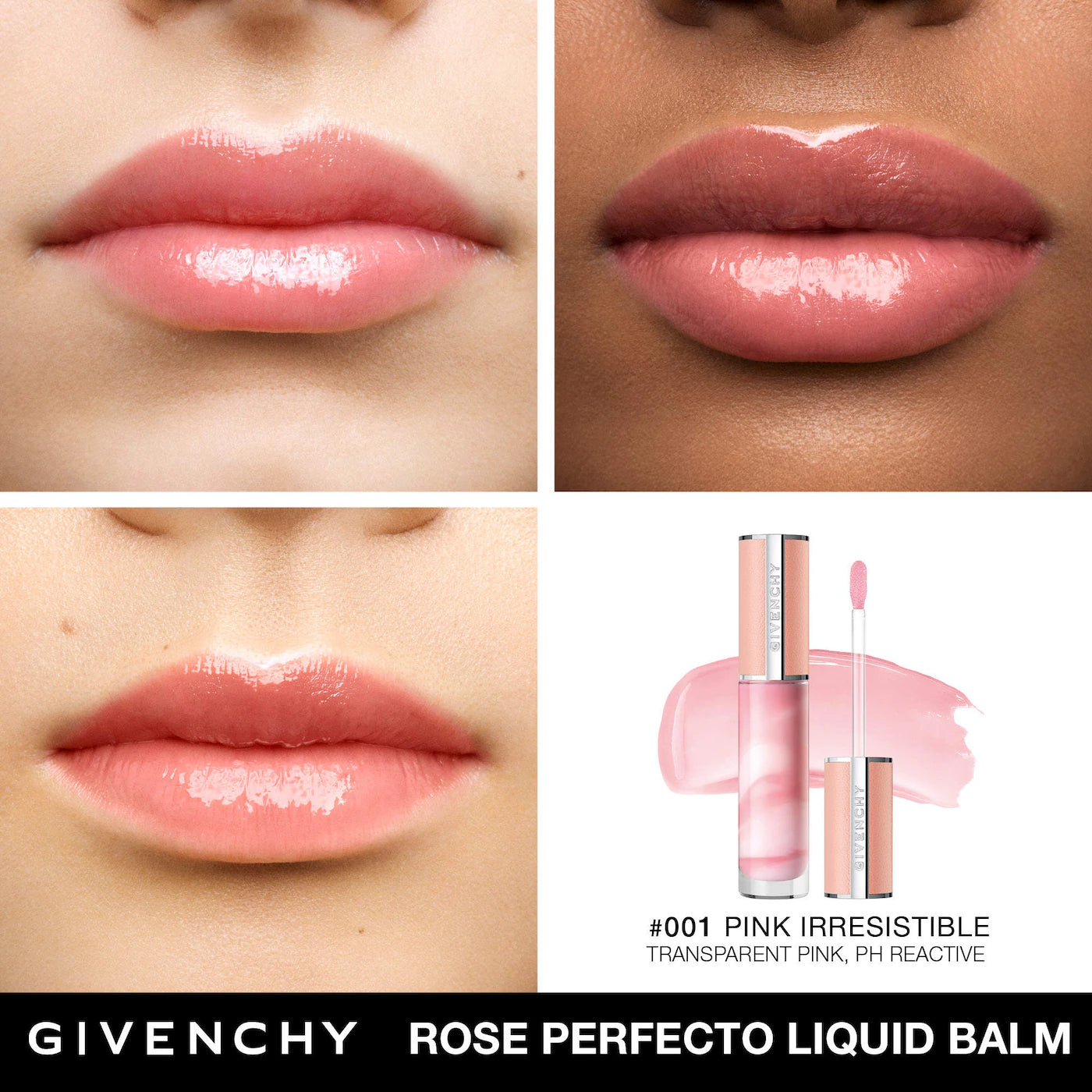 Pre-orden:  Givenchy | Limited Edition Rose Perfecto Tinted Liquid Balm Duo Set
