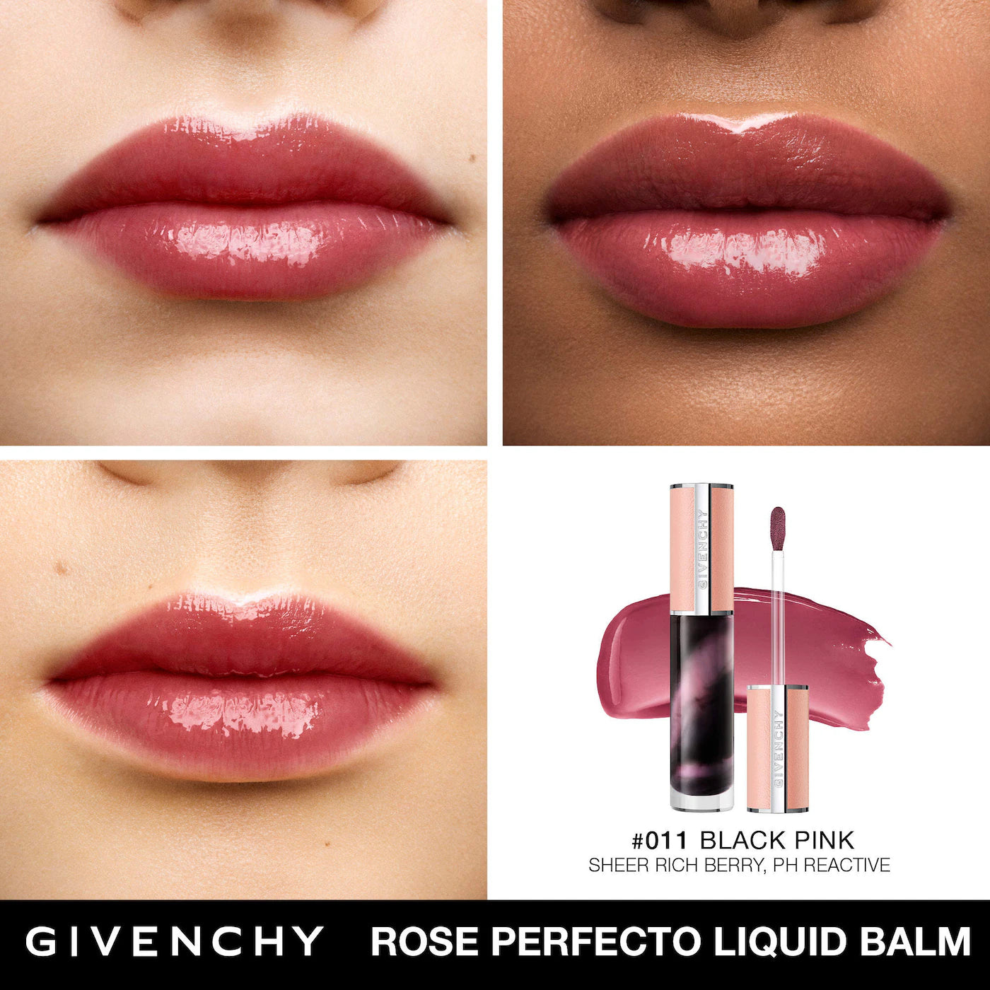 Pre-orden:  Givenchy | Limited Edition Rose Perfecto Tinted Liquid Balm Duo Set