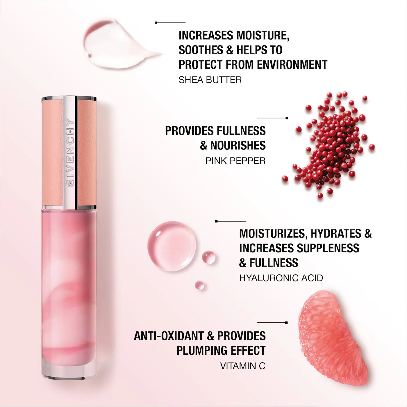 Pre-orden:  Givenchy | Limited Edition Rose Perfecto Tinted Liquid Balm Duo Set