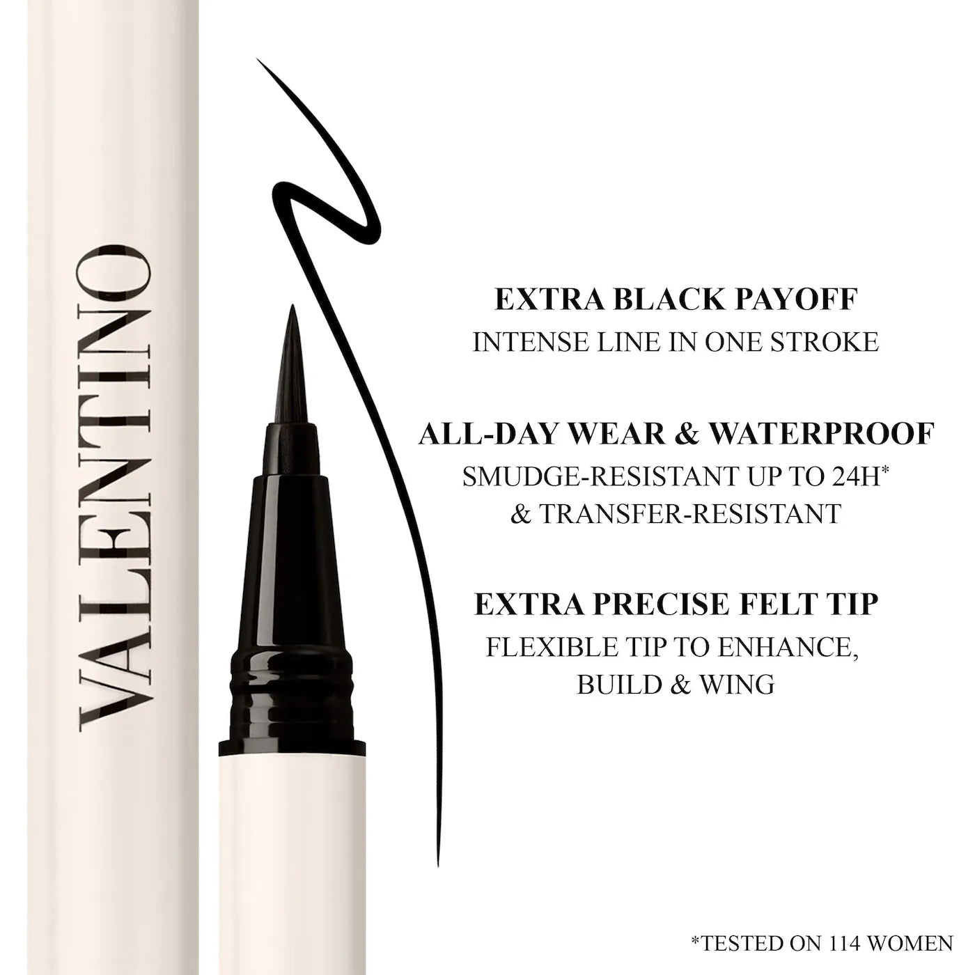 Pre-orden: Valentino | V-Liner Waterproof Liquid Eyeliner
