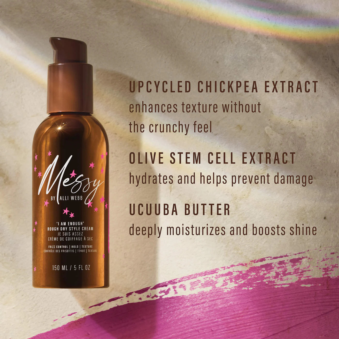 Pre-orden: Messy by Alli Webb | Rough Dry Hair Styling Cream & Instant Silk Revival Spray Gift Set