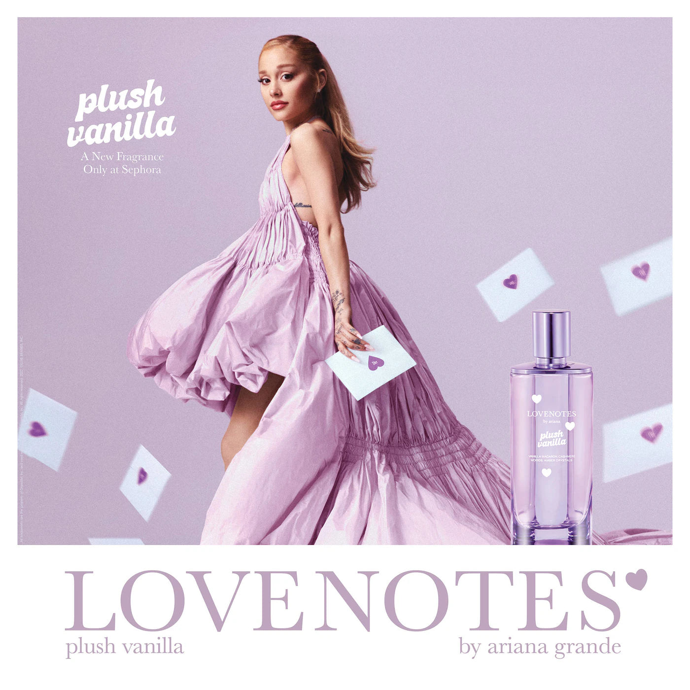 Pre-orden: Ariana Grande | LOVENOTES Plush Vanilla Perfume Gift Set