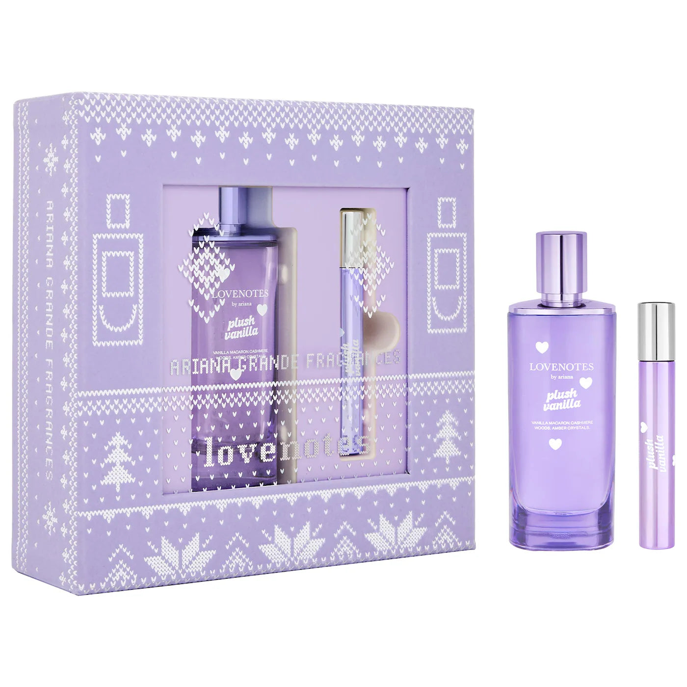 Pre-orden: Ariana Grande | LOVENOTES Plush Vanilla Perfume Gift Set