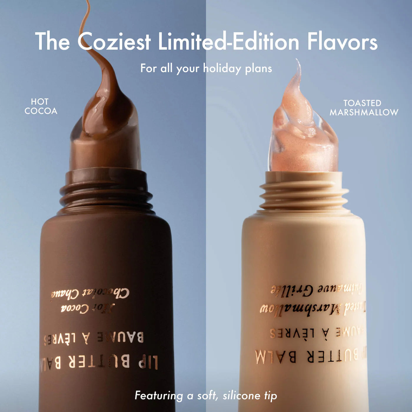 Pre-orden: Summer Fridays | The Holiday Trio Set with Lip Butter Balm in Hot Cocoa & Toasted Marshmallow