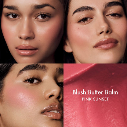 Pre-orden: Summer Fridays | The Dewy Pink Set with mini Lip Butter Balm in Pink Sugar