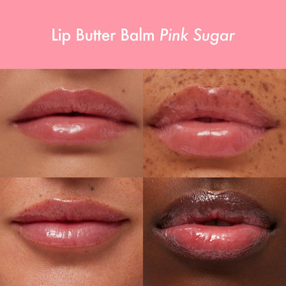Pre-orden: Summer Fridays | The Dewy Pink Set with mini Lip Butter Balm in Pink Sugar