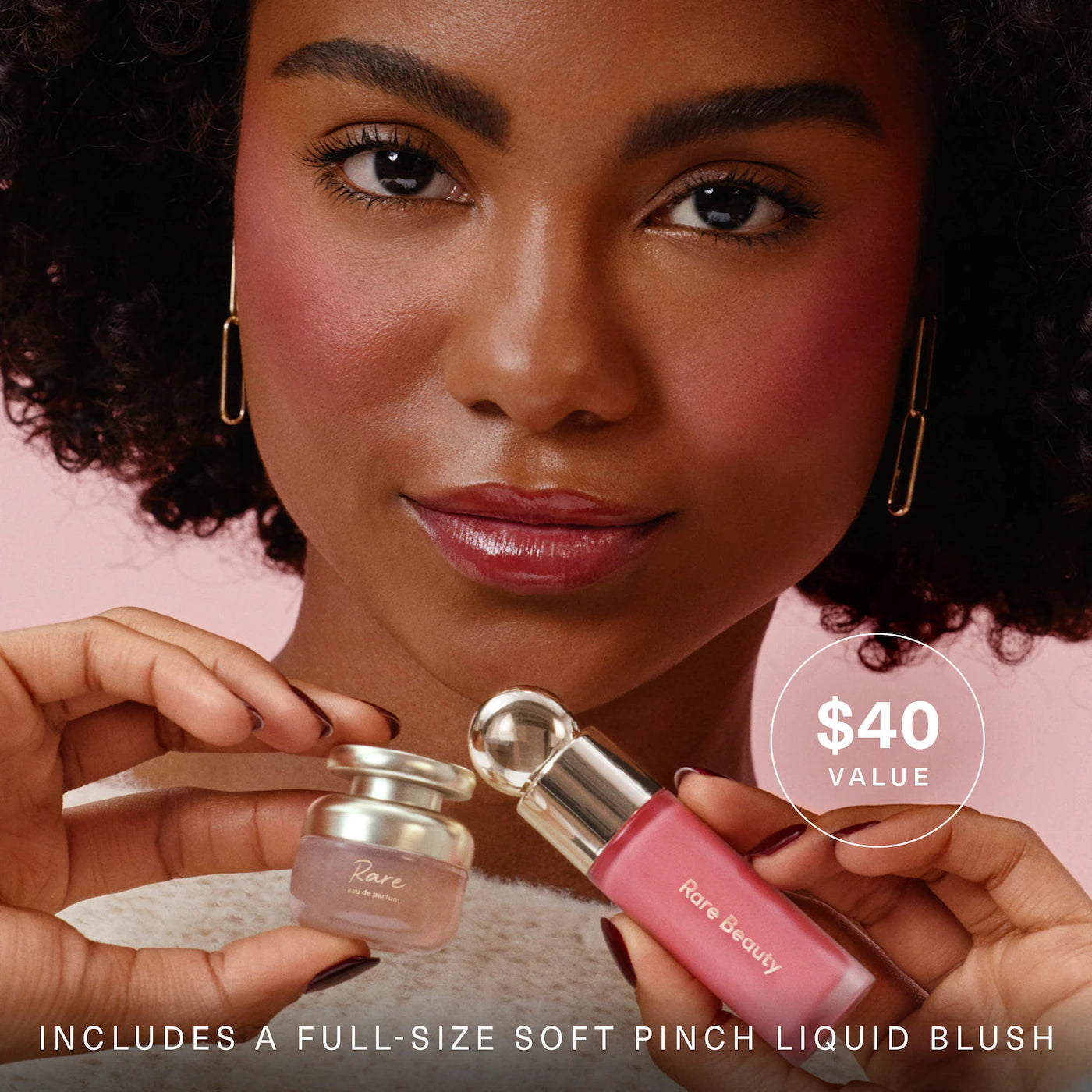 Pre-orden: Rare Beauty by Selena Gomez | Selena's Faves Mini Fragrance & Blush Set