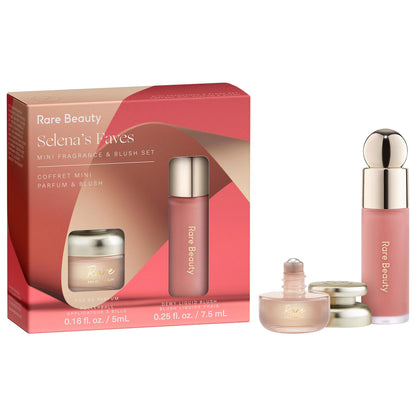 Pre-orden: Rare Beauty by Selena Gomez | Selena's Faves Mini Fragrance & Blush Set