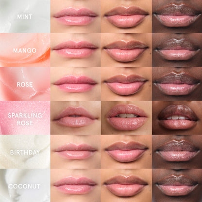 Pre-orden: Glossier | Balm Dotcom Lip Balm and Skin Salve - Sparkling Rose