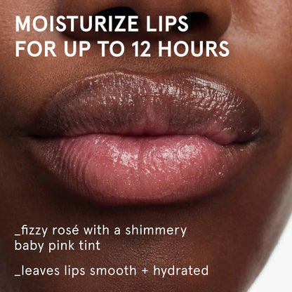 Pre-orden: Glossier | Balm Dotcom Lip Balm and Skin Salve - Sparkling Rose