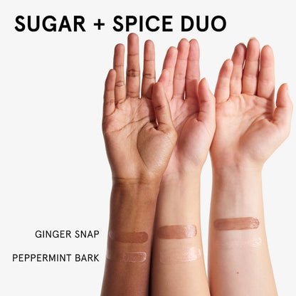 Pre-orden: Glossier | Sugar + Spice Balm Dotcom Lip Balm Duo Makeup Gift Set