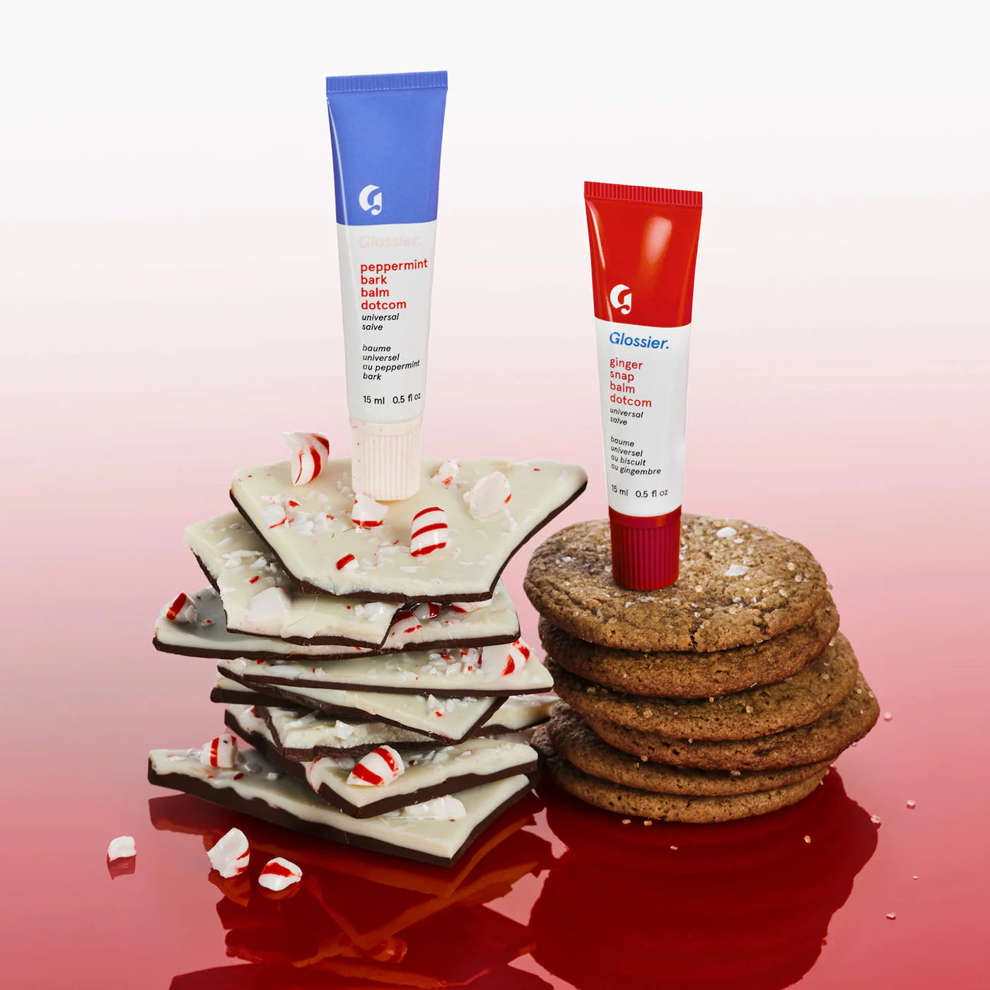 Pre-orden: Glossier | Sugar + Spice Balm Dotcom Lip Balm Duo Makeup Gift Set