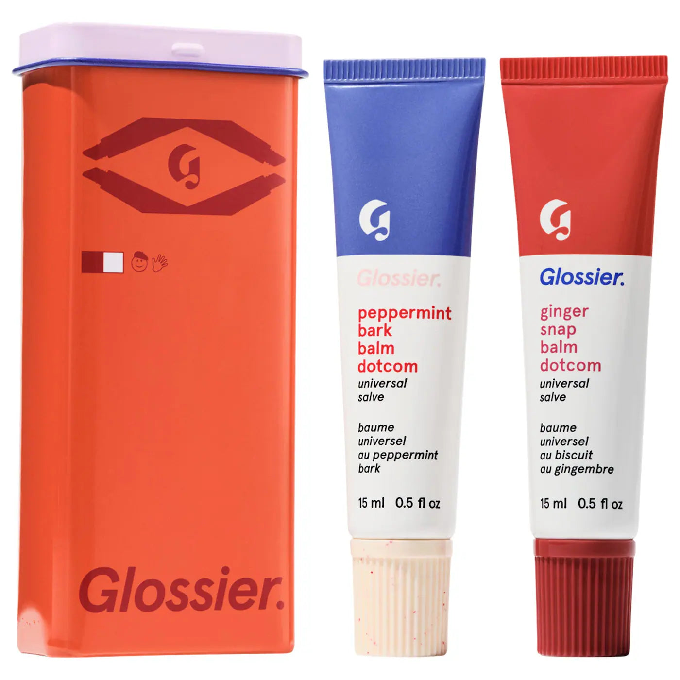 Pre-orden: Glossier | Sugar + Spice Balm Dotcom Lip Balm Duo Makeup Gift Set