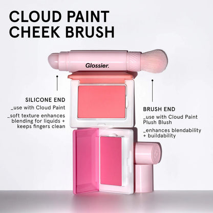 Pre-orden: Glossier | Cloud Paint Dual-Ended Cheek Blush Brush