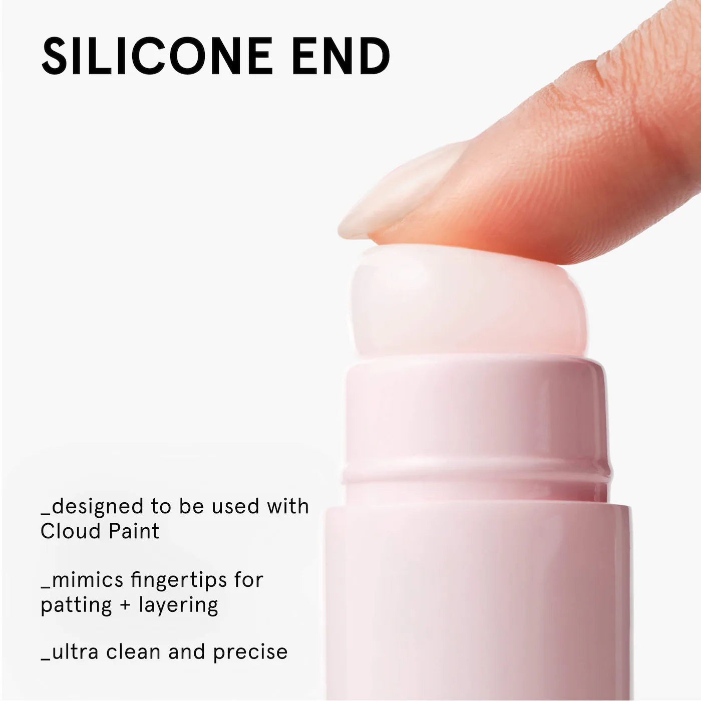 Pre-orden: Glossier | Cloud Paint Dual-Ended Cheek Blush Brush