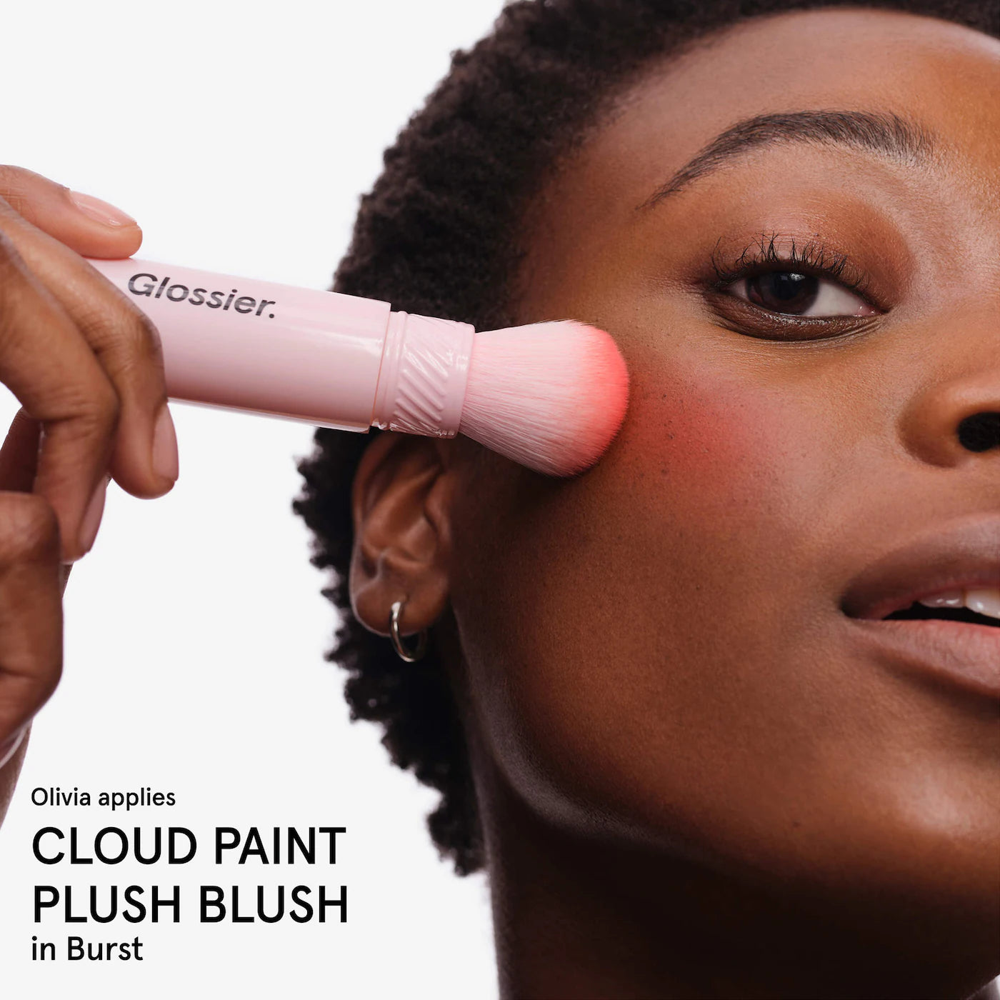 Pre-orden: Glossier | Cloud Paint Dual-Ended Cheek Blush Brush