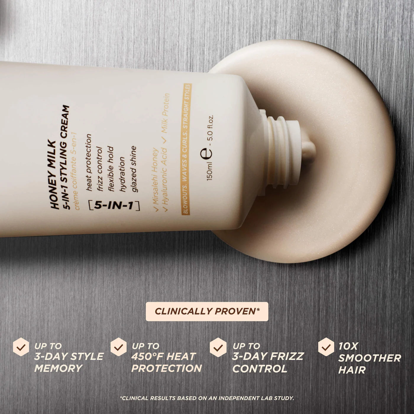Pre-orden: Gisou | Honey Milk 5-in-1 Styling Cream