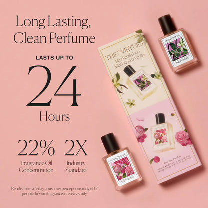 Pre-orden: The 7 Virtues | Mini Vanilla Perfume Duo Gift Set