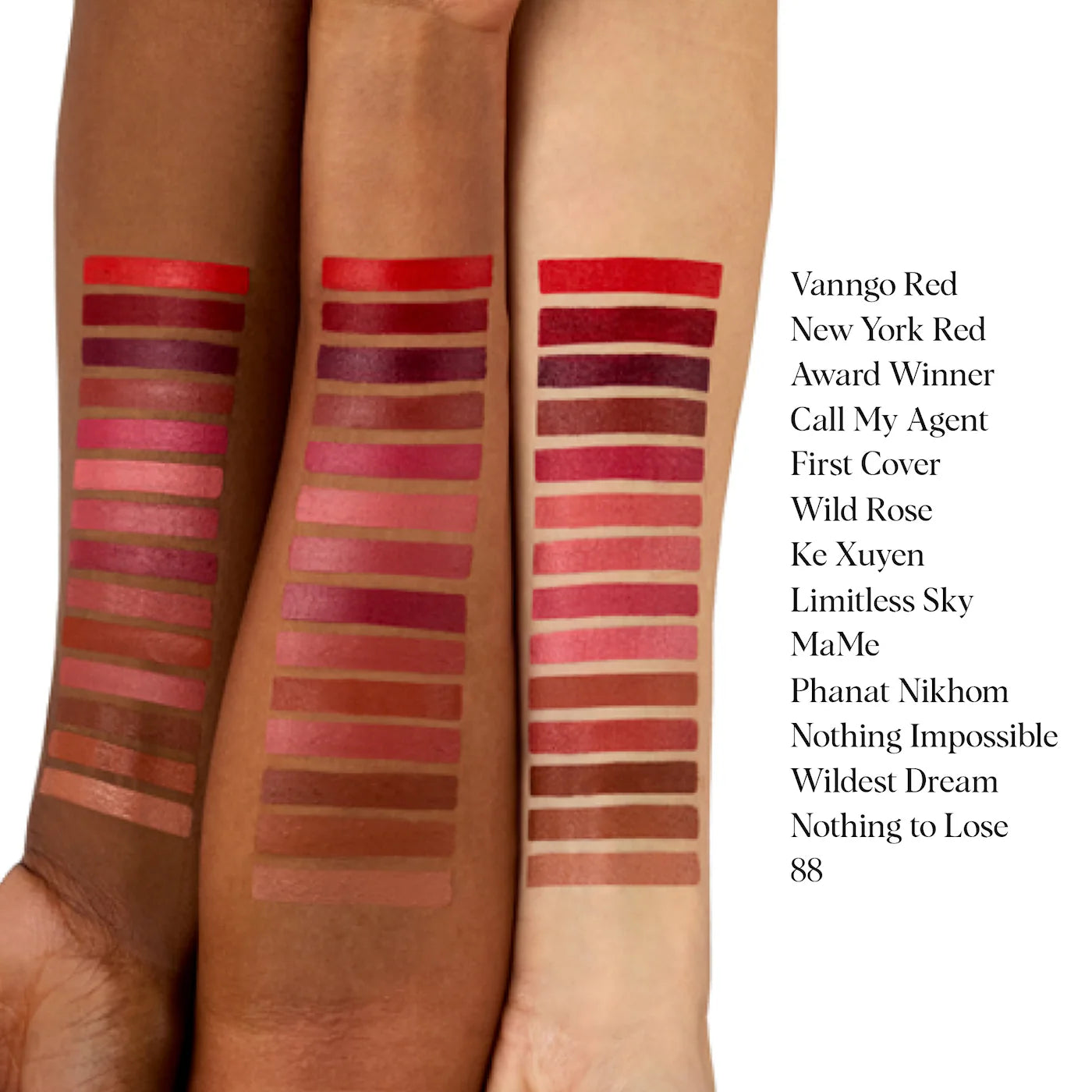 Pre-orden: HUNG VANNGO BEAUTY | Creamy Matte Longwear Lipstick with Hyaluronic Acid